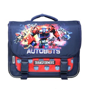 Bagtrotter cartable 38 cm hasbro transformers bleu