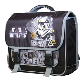 Bagtrotter cartable 38 cm disney star wars noir