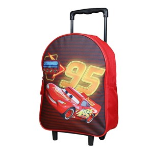 Bagtrotter sac à dos à roulettes 31 cm disney cars rouge