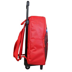 Bagtrotter sac à dos à roulettes 31 cm disney cars rouge