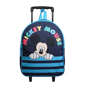 Bagtrotter sac à dos à roulettes 31 cm disney mickey bleu