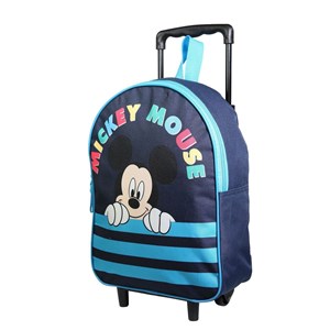 Bagtrotter sac à dos à roulettes 31 cm disney mickey bleu