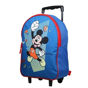 Bagtrotter sac à dos à roulettes 31 cm disney mickey bleu