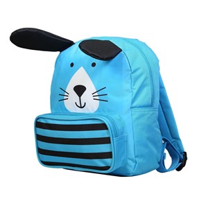 Bagtrotter sac à dos gouter maternelle 3d chien kids bleu