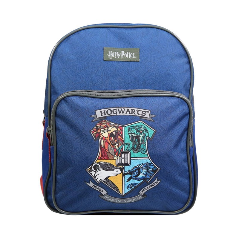 Sac à dos 30 cm avec poche harry potter bleu bagtrotter