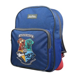 Sac à dos 30 cm avec poche harry potter bleu bagtrotter