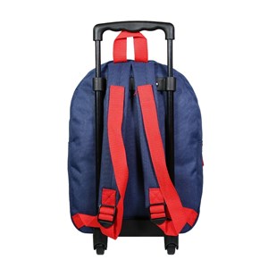 Sac à dos à roulettes 31 cm marvel avengers rouge et bleu bagtrotter