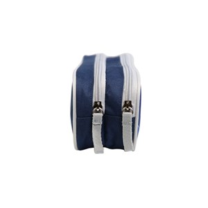 Trousse scolaire 2 compartiments phileas football bleue bagtrotter