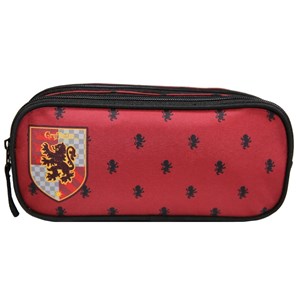 Trousse scolaire 2 compartiments harry potter gryffondor rouge bagtrotter