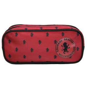 Trousse scolaire 2 compartiments harry potter gryffondor rouge bagtrotter