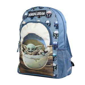 Sac à dos 37 cm avec poche baby yoda star wars - the mandalorian