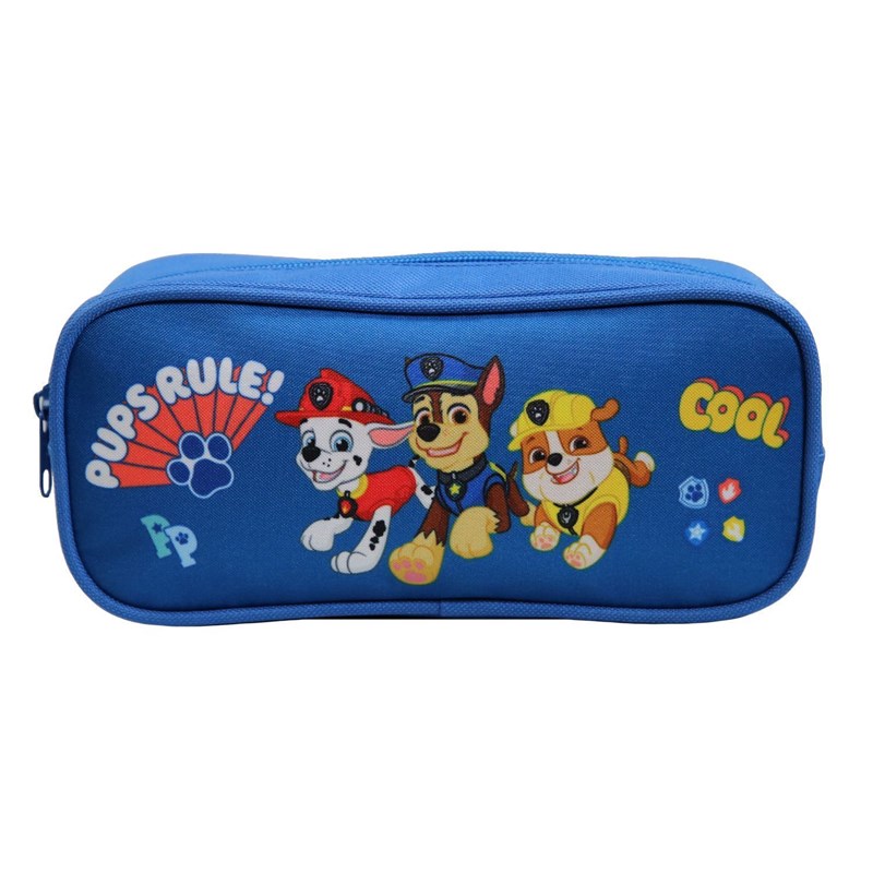 Trousse scolaire rectangulaire pat'patrouille bleue bagtrotter