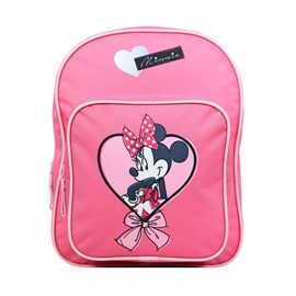 Sac à dos 31 cm avec poche disney minnie coeur rose bagtrotter