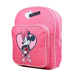 Sac à dos 31 cm avec poche disney minnie coeur rose bagtrotter
