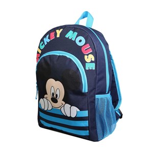 Sac à dos 37 cm avec poche disney mickey bleu bagtrotter
