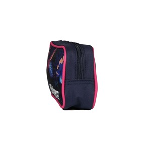 Trousse scolaire rectangulaire offshore hibiscus bleue marine bagtrotter