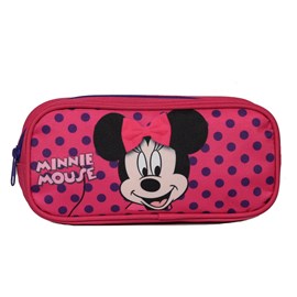 Trousse scolaire rectangulaire disney minnie rose bagtrotter