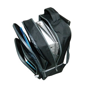 Sac à dos à roulettes transformers noir