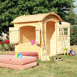 Cabane chalet en bois extérieur avec toi