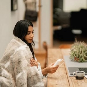 Dreamland couverture chauffante imitation fourrure de luxe - hyggie days - large