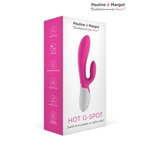 Vibromasseur chauffant hotg-spot sextoy
