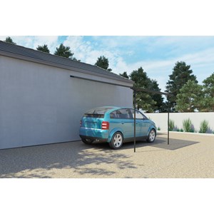 Ferrato tonnelle murale 11,44 m² en aluminium