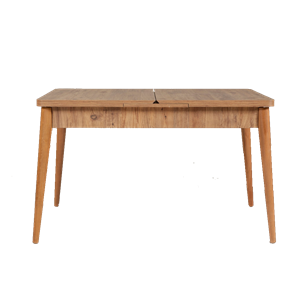Dynia table extensible en bois max 6 personnes
