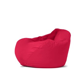 Ohau pouf poire d'extérieur 130x115cm rouge