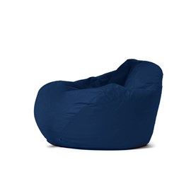 Ohau pouf poire d'extérieur 130x115cm bleu marine