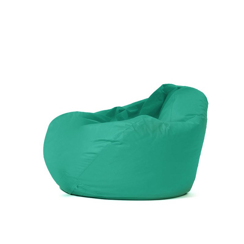 Ohau pouf poire d'extérieur 130x115cm turquoise