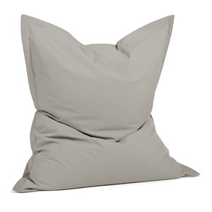 Moku pouf rectangulaire d'extérieur xxl 180x140cm gris