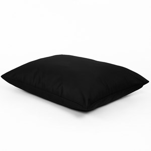 Moku pouf rectangulaire d'extérieur xxl 180x140cm noir