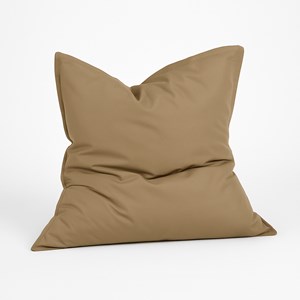 Moku pouf rectangulaire d'extérieur xxl 180x140cm taupe