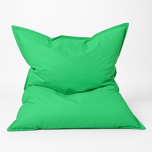 Moku pouf rectangulaire d'extérieur xxl 180x140cm vert