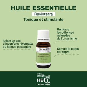 Pranarom - huile essentielle de ravintsara