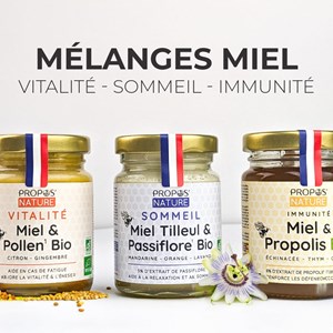 Mélange sommeil miel tilleul & pass