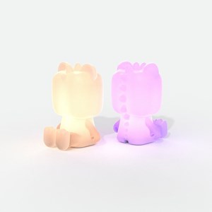 Veilleuse dino light - led rechargeable usb - mob
