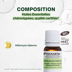 Pranarom - huile essentielle d'immortelle (hélichryse) - bio