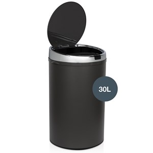 Poubelle à capteur 42l, dark grey edition - n°347