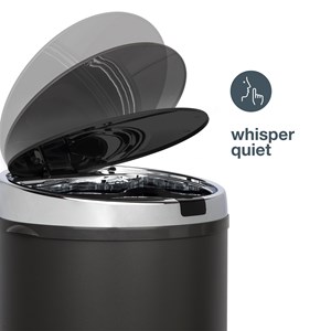 Poubelle à capteur 42l, dark grey edition - n°347