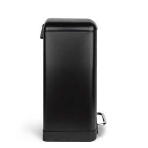 Poubelle à pédale 20l, black edition - n°505