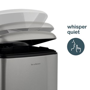 Poubelle à pédale 20l, inox edition - n°512