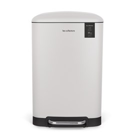 Poubelle à pédale 20l, white edition - n°528