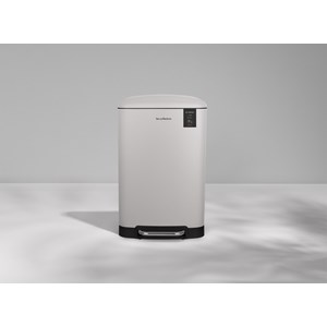 Poubelle à pédale 20l, white edition - n°528