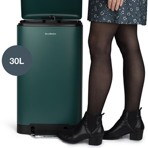 Poubelle à pédale 30l, duck green edition - n°701