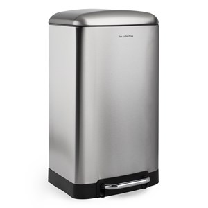 Poubelle à pédale 30l, inox edition - n°712