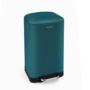 Poubelle à pédale 30l, petrol blue edition - n°716