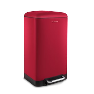 Poubelle à pédale 30l, red edition - n°722