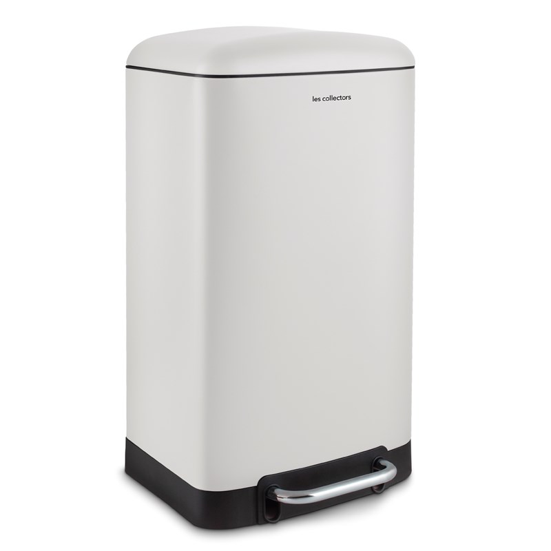 Poubelle à pédale 30l,hite edition - n°728