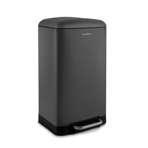 Poubelle à pédale 30l, gris anthracite édition - n°731